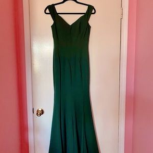 Emerald Green Formal Dress